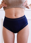 culotte menstruelle bleu nuit dentelle louloucup